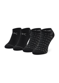 Calvin Klein Zestaw 2 par stopek damskich 701218779 Czarny ze sklepu MODIVO w kategorii Skarpetki damskie - zdjęcie 169635732