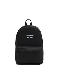 Cropp - Czarny plecak z nadrukiem - czarny ze sklepu Cropp w kategorii Plecaki - zdjęcie 169636694