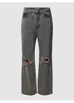 Jeansy o rozkloszowanym kroju z efektem znoszenia ze sklepu Peek&Cloppenburg  w kategorii Jeansy damskie - zdjęcie 169638543