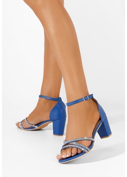 Niebieskie eleganckie sandały Nerysa ze sklepu Zapatos w kategorii Sandały damskie - zdjęcie 169640864