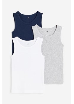 H & M - Koszulka 3-pak - Niebieski ze sklepu H&M w kategorii T-shirty chłopięce - zdjęcie 169647992