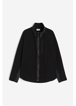 H & M - Polarowa bluza sportowa - Czarny ze sklepu H&M w kategorii Bluzy damskie - zdjęcie 169648030