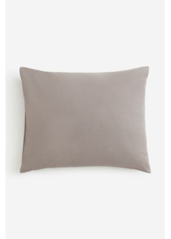 H & M - Poszewka na poduszkę z bawełny - Brązowy ze sklepu H&M w kategorii Poszewki na poduszki - zdjęcie 169648391