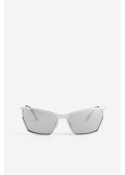 H & M - Okulary przeciwsłoneczne - Srebrny ze sklepu H&M w kategorii Okulary przeciwsłoneczne damskie - zdjęcie 169648443