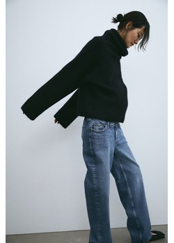 H & M - MAMA Before & After Wide Low Jeans - Niebieski ze sklepu H&M w kategorii Spodnie ciążowe - zdjęcie 169648620
