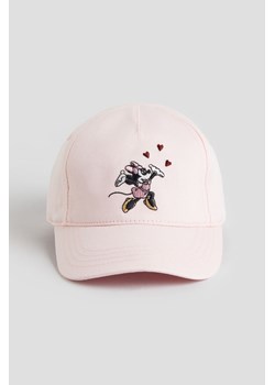 H & M - Bawełniana czapka z daszkiem - Różowy ze sklepu H&M w kategorii Czapki dziecięce - zdjęcie 169648640