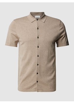 Koszula casualowa o kroju slim fit z rękawem o dł. 1/2 ze sklepu Peek&Cloppenburg  w kategorii Koszule męskie - zdjęcie 169651533