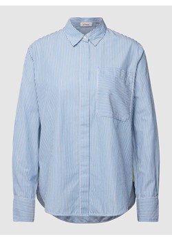 Bluzka koszulowa ze wzorem w paski ze sklepu Peek&Cloppenburg  w kategorii Koszule damskie - zdjęcie 169651670