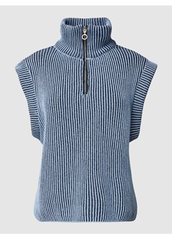 Sweter z dzianiny bez rękawów model ‘INA’ ze sklepu Peek&Cloppenburg  w kategorii Kamizelki damskie - zdjęcie 169652084