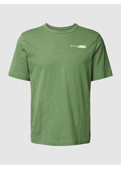 T-shirt z nadrukiem z logo ze sklepu Peek&Cloppenburg  w kategorii T-shirty męskie - zdjęcie 169652264