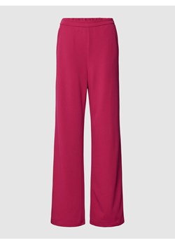 Spodnie materiałowe o kroju regular fit z elastycznym pasem model ‘SOL’ ze sklepu Peek&Cloppenburg  w kategorii Spodnie damskie - zdjęcie 169652400