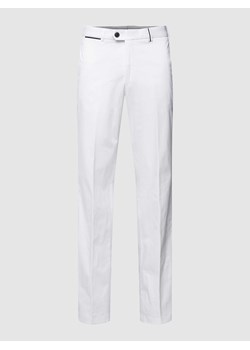 Spodnie o kroju slim fit w kant model ‘PEAKER’ ze sklepu Peek&Cloppenburg  w kategorii Spodnie męskie - zdjęcie 169652451