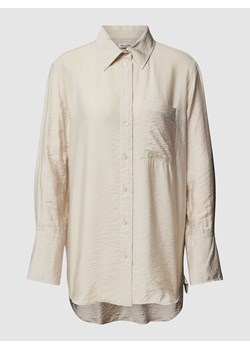 Bluzka z nakładaną kieszenią na piersi ze sklepu Peek&Cloppenburg  w kategorii Koszule damskie - zdjęcie 169652490