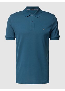 Koszulka polo o kroju slim fit w jednolitym kolorze ze sklepu Peek&Cloppenburg  w kategorii T-shirty męskie - zdjęcie 169652501