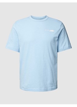T-shirt z nadrukiem z logo ze sklepu Peek&Cloppenburg  w kategorii T-shirty męskie - zdjęcie 169652730