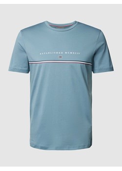 T-shirt z nadrukiem ze sloganem ze sklepu Peek&Cloppenburg  w kategorii T-shirty męskie - zdjęcie 169652820