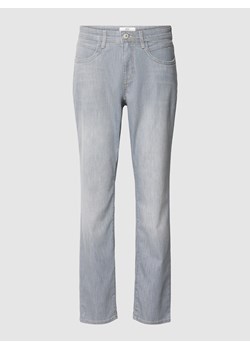 Jeansy z prostą nogawką i wpuszczanymi kieszeniami model ‘STYLE.CAROLA’ ze sklepu Peek&Cloppenburg  w kategorii Jeansy damskie - zdjęcie 169652853
