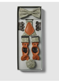 Szelki,mucha i poszetka w zestawie ze sklepu Peek&Cloppenburg  w kategorii Dodatki męskie - zdjęcie 169652980