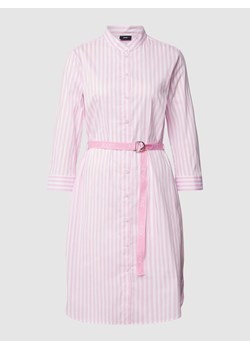 Sukienka koszulowa ze wzorem w paski model ‘Dara’ ze sklepu Peek&Cloppenburg  w kategorii Sukienki - zdjęcie 169652984