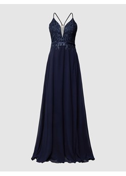 Sukienka wieczorowa z koronkowym obszyciem ze sklepu Peek&Cloppenburg  w kategorii Sukienki - zdjęcie 169653010