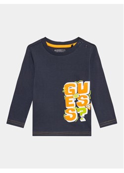 Guess Bluzka N3YI01 K8HM0 Granatowy Regular Fit ze sklepu MODIVO w kategorii T-shirty chłopięce - zdjęcie 169655084