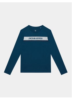 Jack&Jones Junior Bluzka 12245919 Niebieski Regular Fit ze sklepu MODIVO w kategorii T-shirty chłopięce - zdjęcie 169655111