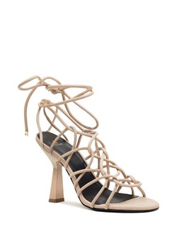 Patrizia Pepe Skórzane sandały na słupku ze sklepu Gomez Fashion Store w kategorii Sandały damskie - zdjęcie 169656240