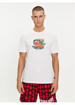 Puma T-Shirt Graphics Spritz 625414 Biały Regular Fit ze sklepu MODIVO w kategorii T-shirty męskie - zdjęcie 169657810