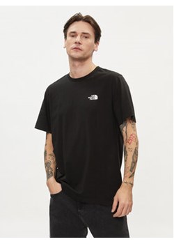 The North Face T-Shirt Simple Dome NF0A87NG Czarny Regular Fit ze sklepu MODIVO w kategorii T-shirty męskie - zdjęcie 169658073