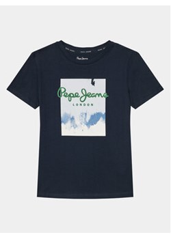 Pepe Jeans T-Shirt Rafer PB503844 Granatowy Regular Fit ze sklepu MODIVO w kategorii T-shirty chłopięce - zdjęcie 169658080