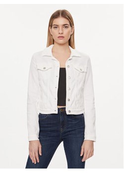 Guess Kurtka jeansowa W2GN0E D3AF5 Biały Slim Fit ze sklepu MODIVO w kategorii Kurtki damskie - zdjęcie 169658181