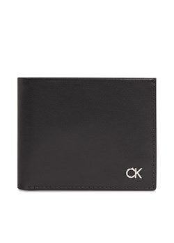 Duży Portfel Męski Calvin Klein Metal Ck K50K511693 Ck Black BEH ze sklepu eobuwie.pl w kategorii Portfele męskie - zdjęcie 169658853