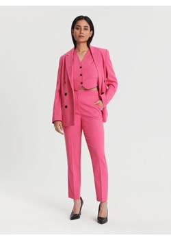 Sinsay - Spodnie cygaretki - różowy ze sklepu Sinsay w kategorii Spodnie damskie - zdjęcie 169660471