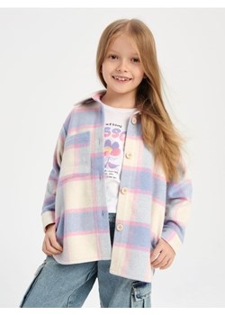 Sinsay - Kurtka koszulowa w kratę - wielobarwny ze sklepu Sinsay w kategorii Kurtki dziewczęce - zdjęcie 169660633