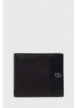 Liu Jo portfel skórzany męski kolor czarny ze sklepu ANSWEAR.com w kategorii Portfele męskie - zdjęcie 169660740