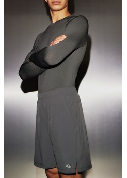 H & M - Szorty z czterokierunkowym stretchem DryMove - Szary ze sklepu H&M w kategorii Spodenki męskie - zdjęcie 169674830
