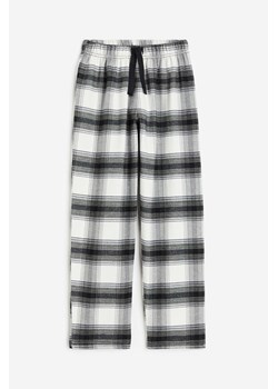 H & M - Bawełniane spodnie piżamowe - Szary ze sklepu H&M w kategorii Piżamy dziecięce - zdjęcie 169674953
