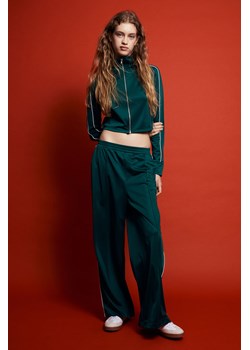H & M - Spodnie sportowe - Zielony ze sklepu H&M w kategorii Spodnie damskie - zdjęcie 169675343