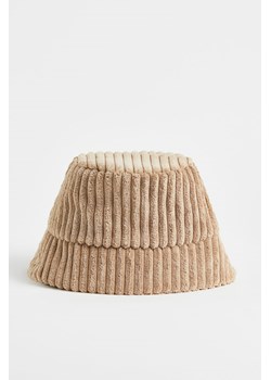 H & M - Sztruksowy kapelusz wędkarski - Beżowy ze sklepu H&M w kategorii Kapelusze damskie - zdjęcie 169675431