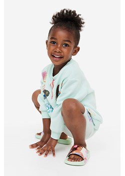 H & M - Klapki kąpielowe z nadrukiem - Zielony ze sklepu H&M w kategorii Klapki dziecięce - zdjęcie 169675442