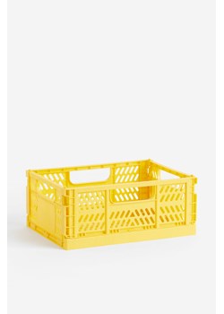 H & M - Składana skrzynka do przechowywania - Żółty ze sklepu H&M w kategorii Kosze i koszyki - zdjęcie 169675444