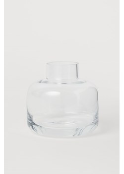H & M - Mały wazon szklany - Biały ze sklepu H&M w kategorii Wazony - zdjęcie 169675480