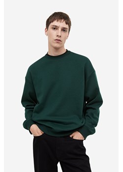 H & M - Bluza Loose Fit - Zielony ze sklepu H&M w kategorii Bluzy męskie - zdjęcie 169675483