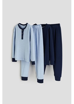 H & M - Piżama 2-pak - Niebieski ze sklepu H&M w kategorii Piżamy dziecięce - zdjęcie 169675522