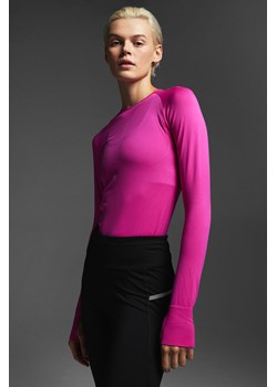 H & M - Bezszwowy top sportowy DryMove - Różowy ze sklepu H&M w kategorii Bluzki damskie - zdjęcie 169675581