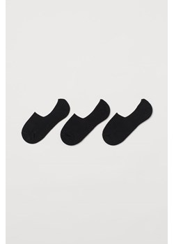 H & M - Skarpety 3-pak - Czarny ze sklepu H&M w kategorii Skarpetki damskie - zdjęcie 169675674