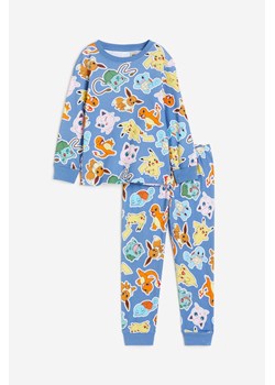 H & M - Piżama z nadrukiem - Niebieski ze sklepu H&M w kategorii Piżamy dziecięce - zdjęcie 169675750
