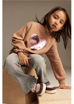 H & M - Bluza z motywem - Beżowy ze sklepu H&M w kategorii Bluzy dziewczęce - zdjęcie 169675763
