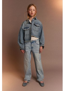 H & M - Dżinsy Straight Leg - Niebieski ze sklepu H&M w kategorii Spodnie dziewczęce - zdjęcie 169676023