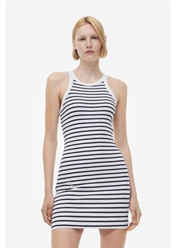H & M - Sukienka w prążki - Biały ze sklepu H&M w kategorii Sukienki - zdjęcie 169676024